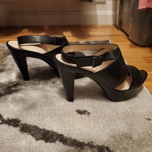 Michael leather heel.